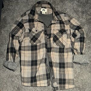 Old Mill Plaid Button-Up Shirt